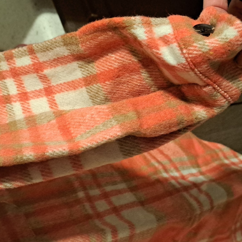 🔥New long Red plaid shacket - Picture 10 of 11